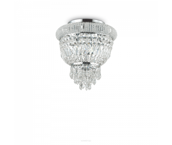Plafon Dubai PL3 207162 KLASYCZNY IP20 E27 metal Ideal Lux OPRAWA W STYLU KLASYCZNYM