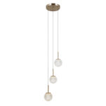Lampa wisząca Padri PND-40827-3-HBR-CL Italux - 2