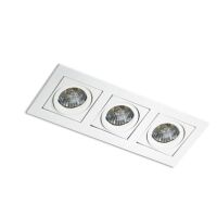 Lampa sufitowa wpuszczana nowoczesna biały Paco 3 AZzardo GM2301 WH, AZ0802
