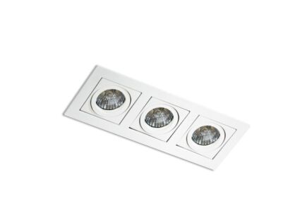 Lampa sufitowa wpuszczana nowoczesna biały Paco 3 AZzardo GM2301 WH, AZ0802