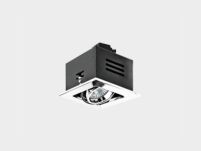 Lampa sufitowa Cesar Chrome AZzardo GM2113 CH AZ1152  chrom techniczna kwadratowa - 2
