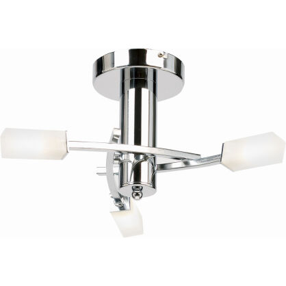 Lampa sufitowa HAVANA chrom/biały  ENDON LIGHTING 146-3CH  