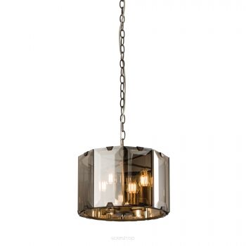 Lampa wisząca CLOONEY dymione szkło z połyskiem ENDON LIGHTING 61281  