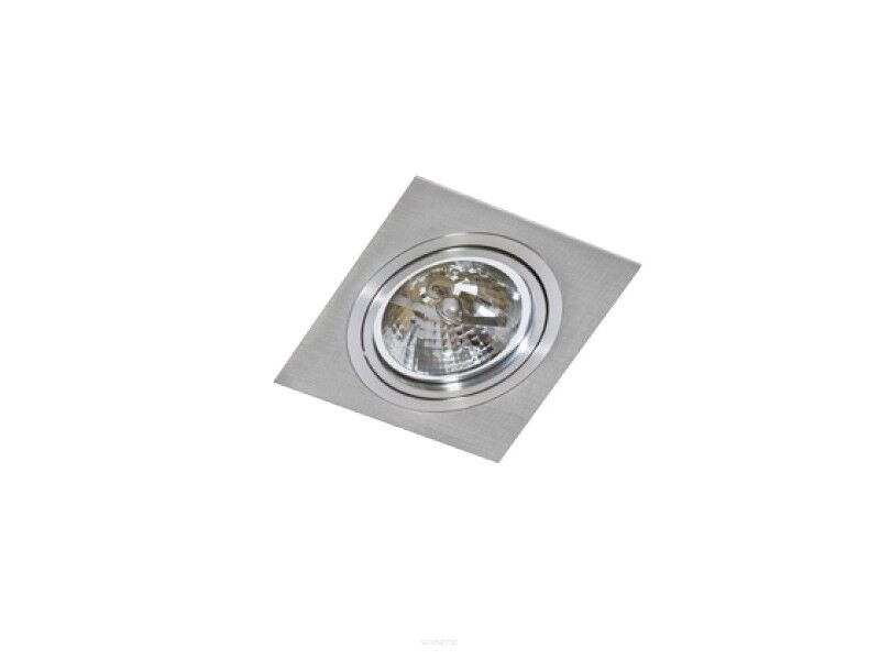 Lampa sufitowa wpuszczana techniczna Siro 1 aluminium Azzardo  AZ0767