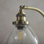 Lampa stołowa HANSEN antyczny mosiądz ENDON LIGHTING 77859   - 4