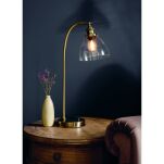Lampa stołowa HANSEN antyczny mosiądz ENDON LIGHTING 77859   - 2