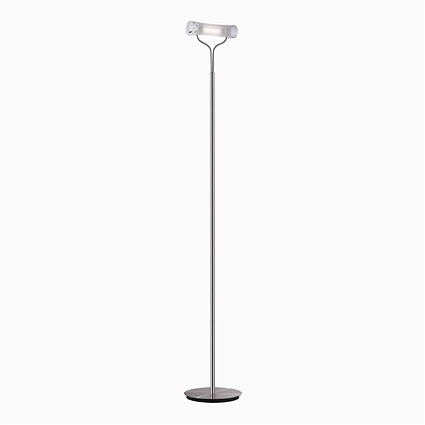 Lampa podłogowa Stand Up PT1 CROMO Ideal Lux  027289  chromowana metalowa podstawa klosz ze szkła