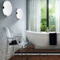 Kinkiet RITA AZzardo LC3207 AZ1307 łazienkowy IP54 mleczne szkło