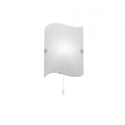 Kinkiet WAVE chrom/biały ENDON LIGHTING 2017-WB  