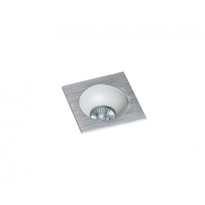 Oprawa  wpustowa HUGO 1 DOWNLIGHT techniczna w kolorze aluminium