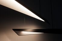 Lampa wisząca Wave Max Superior ZW Labra  5.1188 ma kształt fali różne kolory wykończenia źródło światła LED techniczna - 4