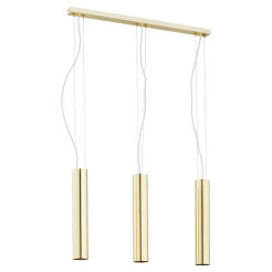 Lampa wisząca GOMERA 1443 Argon Potrójna mosiądz GU10