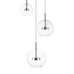P0428-03L-F4AC ENCELADUS LAMPA WISZĄCA CHROME ZUMALINE - 2