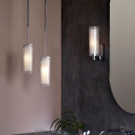 Lampa wisząca OTTAVINO PENDANT 1411002 Astro Elegancka karbowane szkło ᴓ 10 cm - 2
