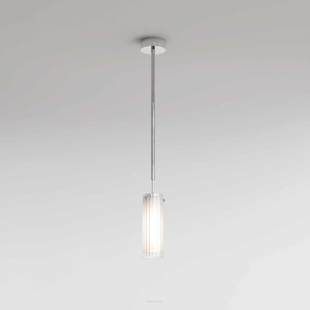 Lampa wisząca OTTAVINO PENDANT 1411002 Astro Elegancka karbowane szkło ᴓ 10 cm