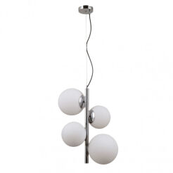 Lampa wisząca Riga PND-44213-4B-CH Italux estetyczna chrom