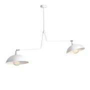 Lampa sufitowa ESPACE 2 WHITE biała ALDEX 1036H 