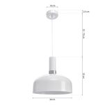 Lampa wisząca MALMO MILAGRO MLP6202 - 2