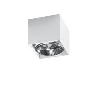 Plafon BLAKE  LAMPA TECHNICZNA NATYNKOWA BIAŁĄ KOSTKA  NOWOCZESNA SL.0698 SOLLUX