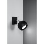Kinkiet OCULARE Czarny  SOLLUX  Lampa Ścienna NOWOCZESNY stal  SL.0443 metalowa lampa  SOLLUX LIGHTING - 2