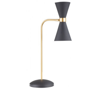Lampa stołowa Cornet T0039 MAXlight czarna oprawa nowoczesna klepsydra