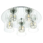 Lampa sufitowaVERINA chrom kryształ  ENDON LIGHTING 76517  
