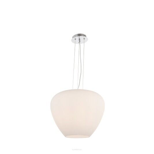 Lampa wisząca Baloro L AZ3175 nowoczesna minimalistyczna szklany biały klosz