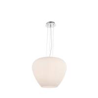 Lampa wisząca Baloro L AZ3175 nowoczesna minimalistyczna szklany biały klosz