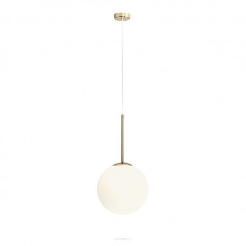 Lampa wisząca BOSSO 1 GOLD złota kula ALDEX 1087G30  