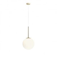 Lampa wisząca BOSSO 1 GOLD złota kula ALDEX 1087G30  