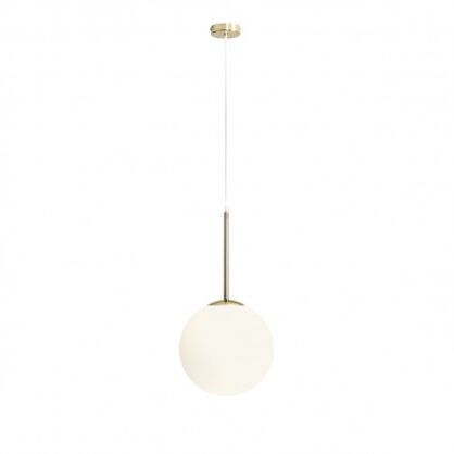 Lampa wisząca BOSSO 1 GOLD złota kula ALDEX 1087G30  