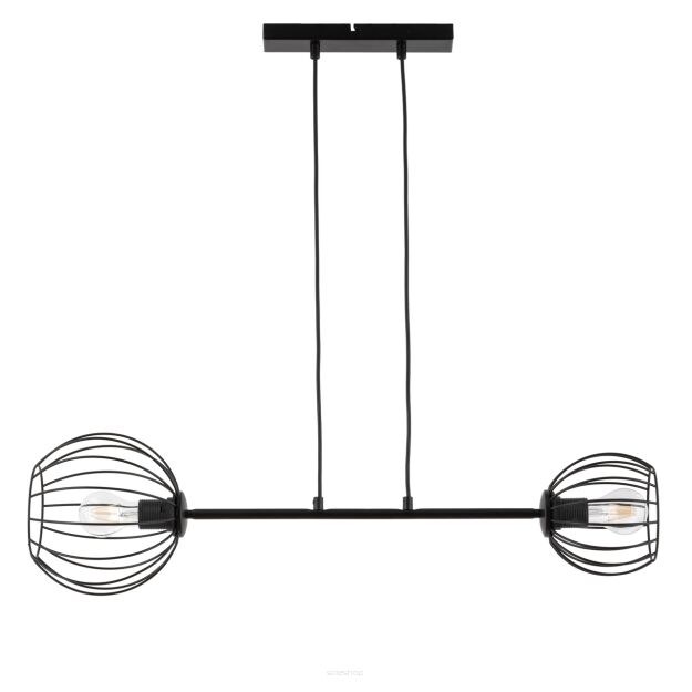 Lampa wisząca MADAM 32369 SIGMA CZARNA RETRO