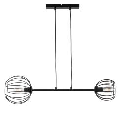 Lampa wisząca MADAM 32369 SIGMA CZARNA RETRO