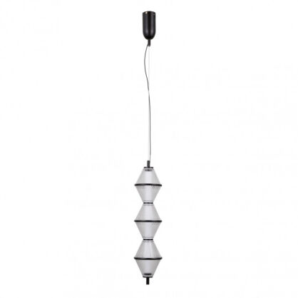 Lampa wisząca Fuente PND-34395-3V-BK Italux