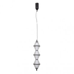 Lampa wisząca Fuente PND-34395-3V-BK Italux