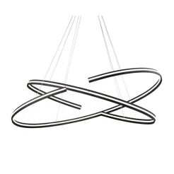 Lampa wisząca Alessia dimm XL czarna AZ3356