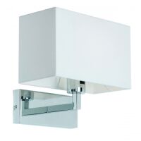 Kinkiet PICCOLO chrom, biały ENDON LIGHTING 96751-CH  