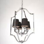Lampa wisząca New York - P04380BK COSMO Light kształtem przypomina latarnię wykonana w stylu nowojorskim połączonym z klasycznym - 2