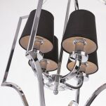 Lampa wisząca New York - P04380BK COSMO Light kształtem przypomina latarnię wykonana w stylu nowojorskim połączonym z klasycznym - 3