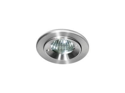 Oczko wpuszczone TITO  ALU AZzardo AZ0814 okragłe techniczne aluminium