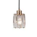 Lampa wisząca Torno PND-40813-1-BK-HBR Italux - 3