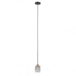 Lampa wisząca Torno PND-40813-1-BK-HBR Italux