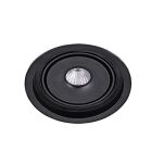 Lampa BOSTON 1 ROUND  LED AZ3470 Azzardo wpustowa ruchome źródło światła czarna - 2