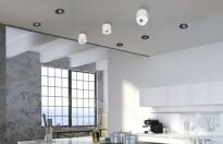Lampa BOSTON 1 ROUND  LED AZ3470 Azzardo wpustowa ruchome źródło światła czarna - 5