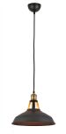Lampa wisząca New Axel AZzardo FLP131BK AZ1351 wykonana z metalu w kolorze czarnym idealna do salonu kuchni - 2