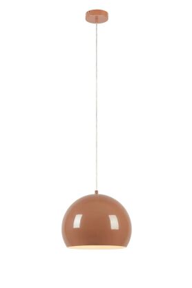 Lampa wisząca POP 1L E27 108987 Markslojd brązowa Ø28cm