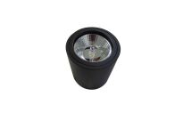 Lampa sufitowa natynkowa ALIX  230V AZ3540 Azzardo techniczna czarna tuba na źródło światła es111 okrągła 　 - 3