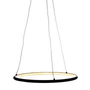 Lampa wisząca ORION BLACK czarny okrąg 22W LED MILAGRO ML507