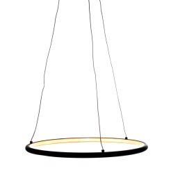 Lampa wisząca ORION BLACK czarny okrąg 22W LED MILAGRO ML507
