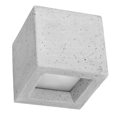 Kinkiet LEO beton SL.0991 Sollux Lighting kostka 